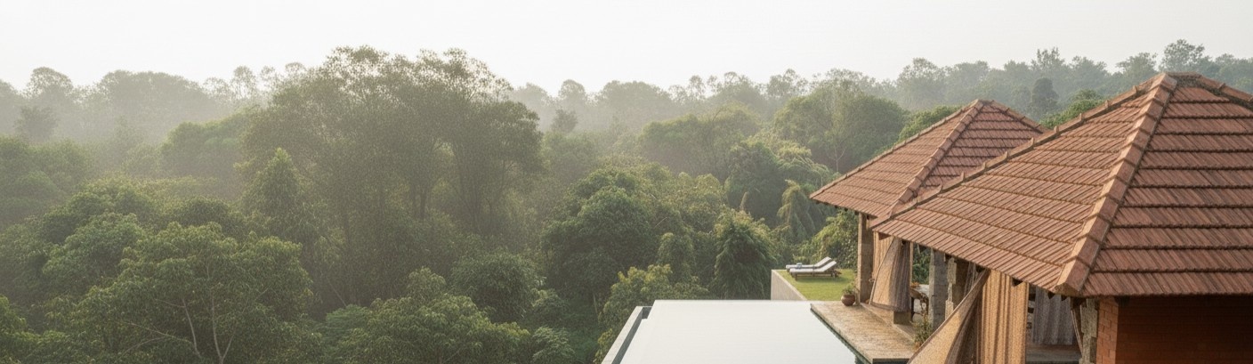 Girvan Forest Resort jungle view