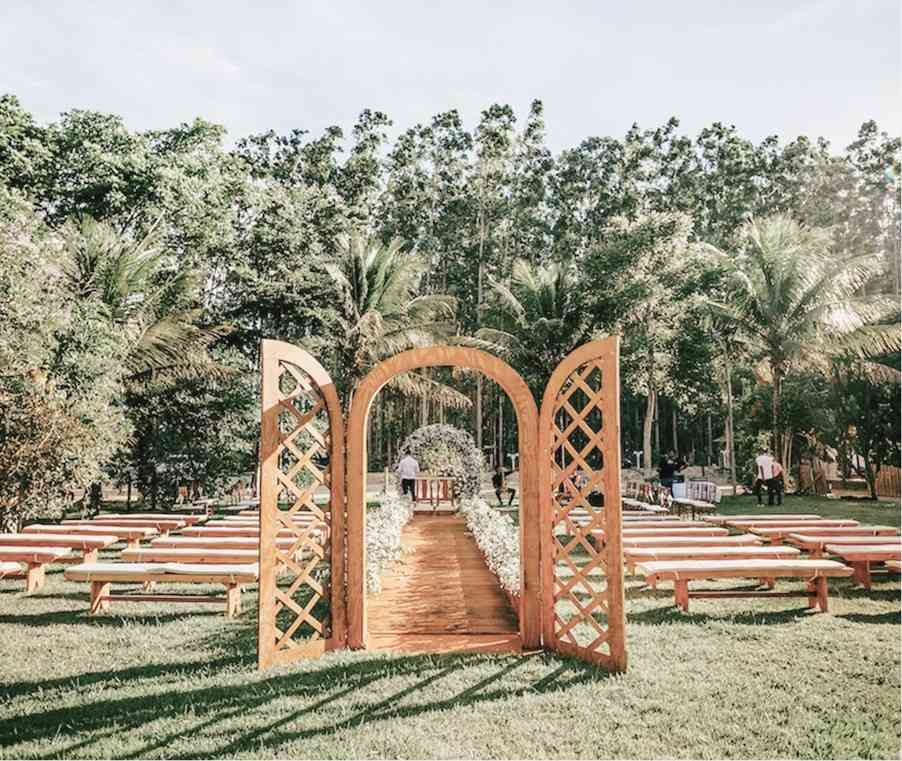 Garden Event Lawn of Girvan Forest Resort