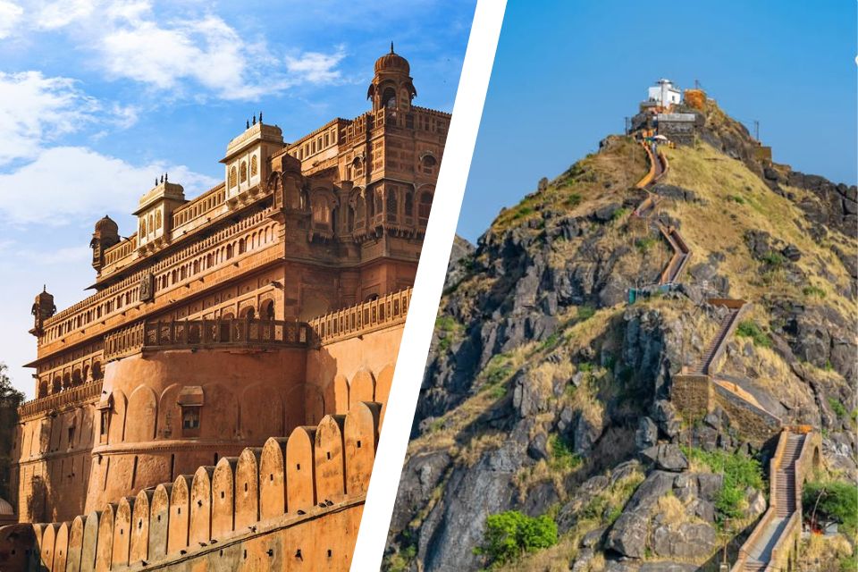 girnar hill climb and junagadh fork