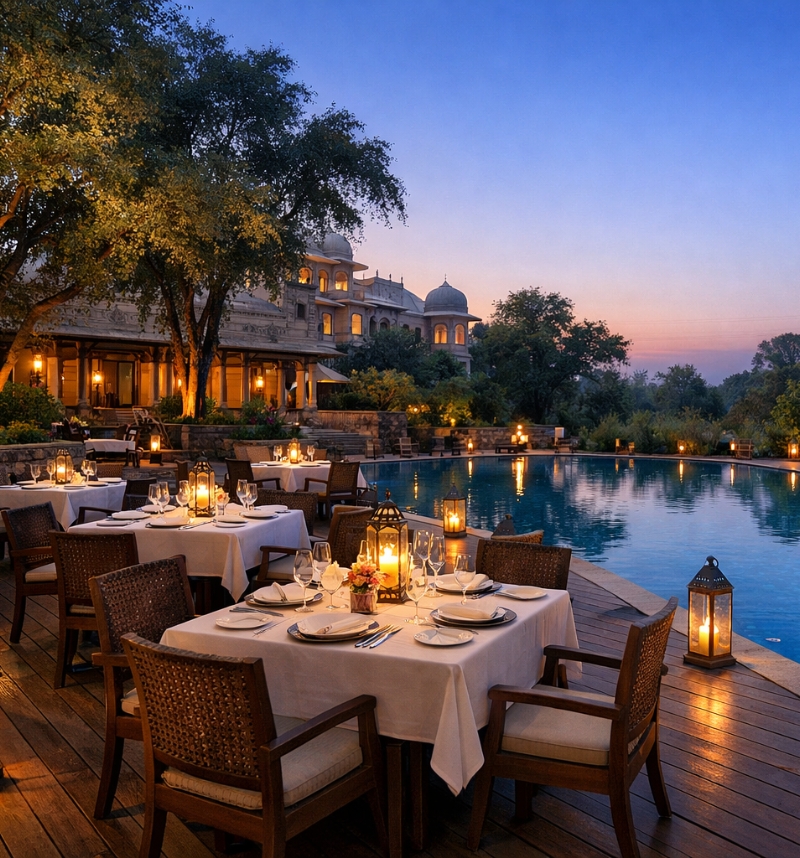 Beautiful Location of Girvan Forest Resort