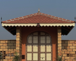 Girvan Forest Resort enterance gate